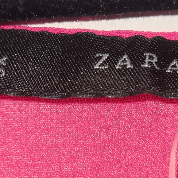 Zara pink top size L - Picture 2 of 2